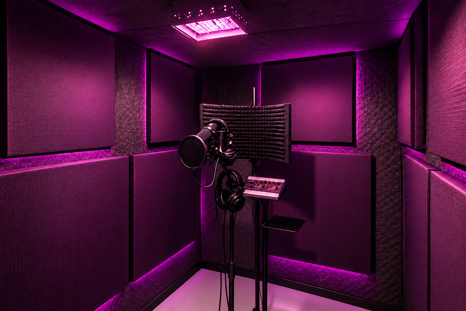 Recording studio microphone
