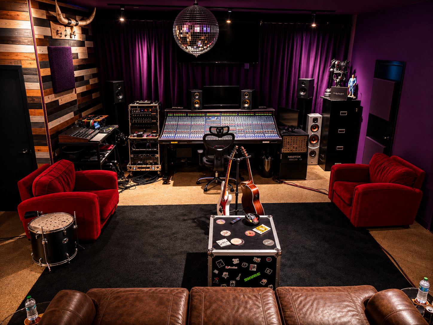 Rocking D Studio control room