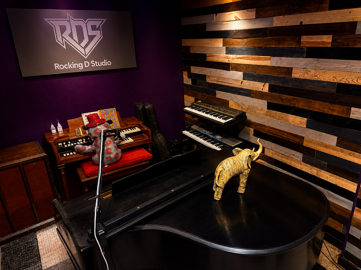 Piano at Rocking D Studio